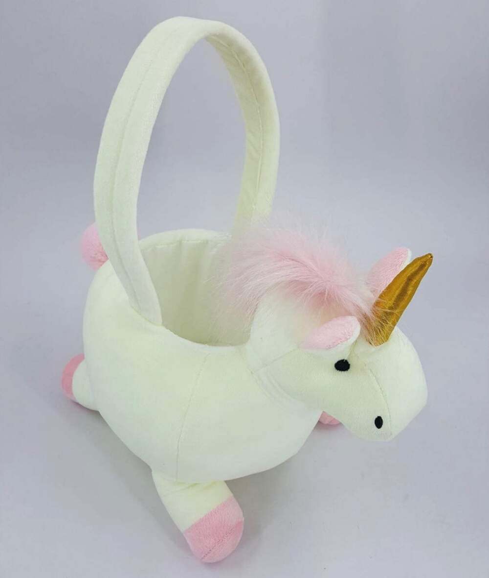 Easter Unicorn Basket Easter Egg Hunting Basket